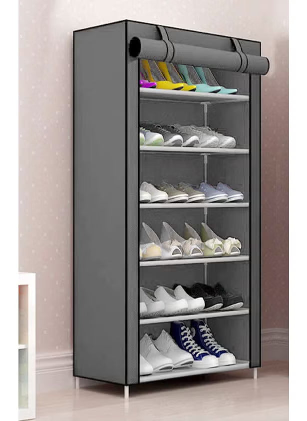 FLIPZON 6-Layer Shoe Storage Rack – Durable & Stylish