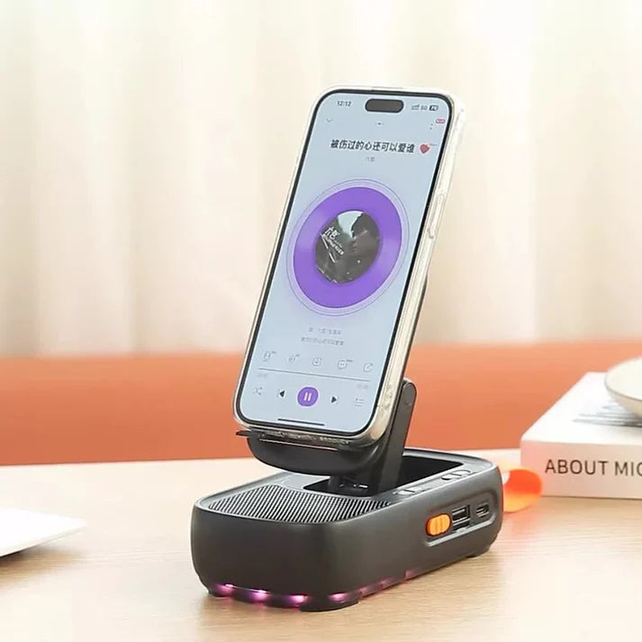 F15 Portable Mobile Holder & Speaker Combo