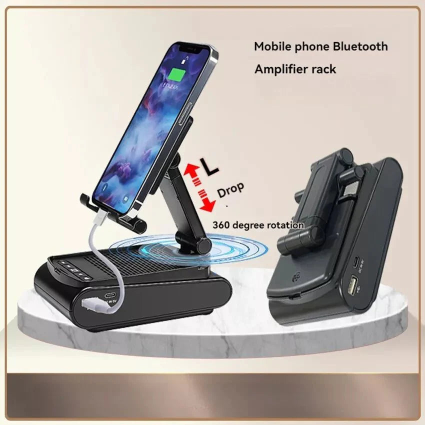 F15 Portable Mobile Holder & Speaker Combo