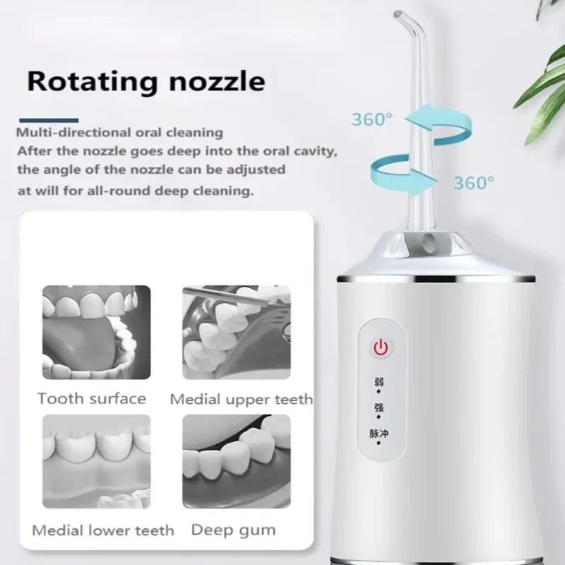 "3-in-1 Oral Irrigator – Clean, Massage & Refresh"